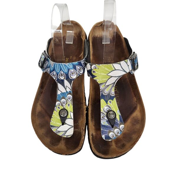 Papillio by BIRKENSTOCK Sandals Womens Size 10 Cork Comfort‎ Shoes Granola Girl - Picture 4 of 9